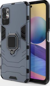 Hurtel Ring Armor pancerne hybrydowe etui pokrowiec + magnetyczny uchwyt Xiaomi Redmi Note 10 5G / Poco M3 Pro niebieski 1