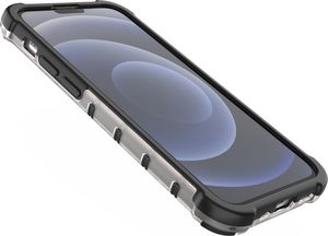 Hurtel Honeycomb etui pancerny pokrowiec z żelową ramką iPhone 13 mini niebieski 11