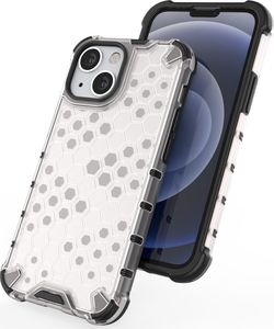 Hurtel Honeycomb etui pancerny pokrowiec z żelową ramką iPhone 13 mini niebieski 8