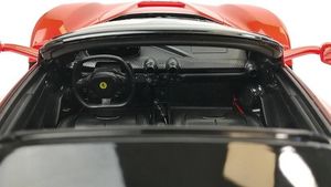 Rastar Auto R/C Ferrari Aperta Rastar 1:14 Czerwone na Pilota 9