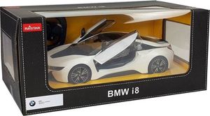 Rastar Auto R/C BMW i8 Rastar 1:14 Biały Drzwi Automatyczne 8