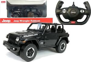 Rastar Auto R/C Jeep Wrangler Rubicon 1:14 Rastar Czarny 1