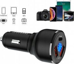 Ładowarka Feegar Rush Jednoczęściowa 2x USB-A 1x USB-C 9 A  (FeegarRush) 5