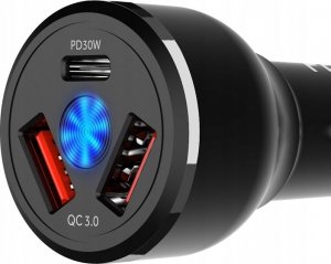 Ładowarka Feegar Rush Jednoczęściowa 2x USB-A 1x USB-C 9 A  (FeegarRush) 11