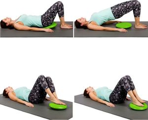 Movit Poduszka do ćwiczeń równoważnych 33 cm pomarańczowa 5