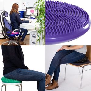 Movit Poduszka do ćwiczeń równoważnych 33 cm fioletowa 7