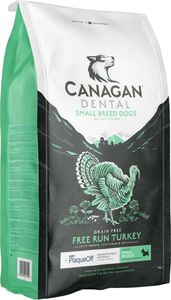 Canagan DENTAL-Free Run Turkey SB- dla psów małych ras 6 kg 1