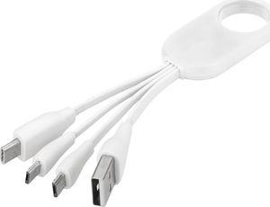 Adapter USB Upominkarnia Kabel do ładowania z końcówką USB typu C 4w1 Troup 1