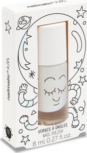 Nailmatic Nailmatic Kids Nail Polish Super lakier do paznokci dla dzieci z brokatem Biały 8ml 1