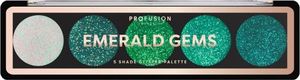 ProFusion Profusion Emerald Gems Eyeshadow Palette paleta 5 cieni do powiek 1
