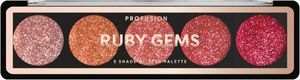 ProFusion Profusion Ruby Gems Eyeshadow Palette paleta 5 cieni do powiek 1