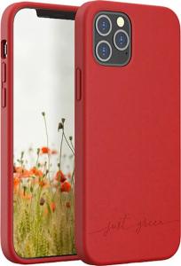 Just Green Etui 100% Eco iPhone 12 / 12 Pro Czerwony 1
