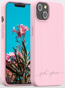 Just Green Etui 100% Eco iPhone 13 Różowy 1