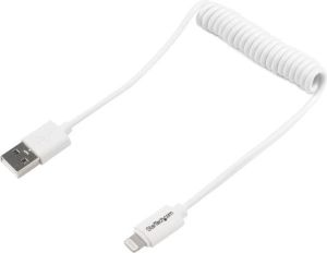 Kabel USB StarTech Lightning 0.6m Biały (USBCLT60CMW) 2