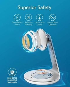 Ładowarka Anker Magnetic 2w1 Indukcyjna 2.4 A (A2540G21) 2