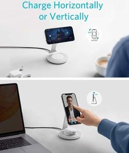 Ładowarka Anker Magnetic 2w1 Indukcyjna 2.4 A (A2540G21) 4