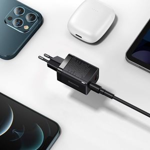 Ładowarka Baseus Super Si Pro 1x USB-A 1x USB-C 3 A (BSU2903BLK) 11