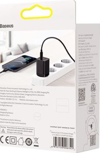 Ładowarka Baseus Super Si Pro 1x USB-A 1x USB-C 3 A (BSU2903BLK) 6
