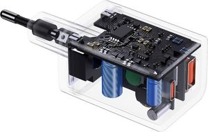 Ładowarka Baseus Super Si Pro 1x USB-A 1x USB-C 3 A (BSU2903BLK) 8