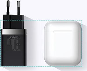 Ładowarka Baseus Super Si Pro 1x USB-A 1x USB-C 3 A (BSU2902WHT) 13