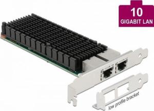 Karta sieciowa Delock DeLOCK PCIe x8> 2x RJ45 1 Gig Lan x540 1