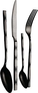 Berlinger Haus Komplet sztućców 24-elementy czarny połysk BH-2622 3