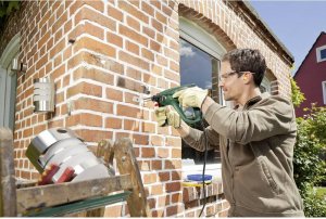 Młotowiertarka Bosch Bosch rotary hammer PBH 2100 SRE (green / black, case, 550 watt) 4