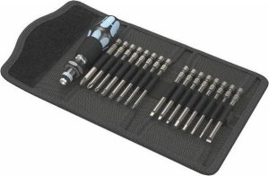 Wera Wera Kraftf.Kompakt 60Stainless Imperial - Folding pouch with 89mm long stainless steel bits 1