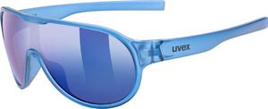 Uvex UVEX OKULARY DZIECIĘCE SPORTSTYLE 512 BLUE TRANSPARENT 53/2/070/4116 + pasek 1