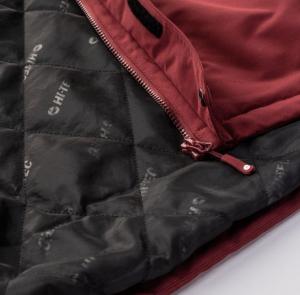 Kurtka narciarska męska Hi-Tec Chester Bordowa r. 2XL 6