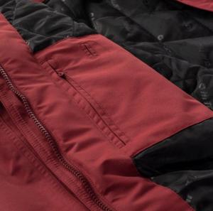 Kurtka narciarska męska Hi-Tec Chester Bordowa r. 2XL 7
