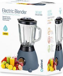 Blender kielichowy Platinet Velvet Wooden 6