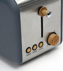 Toster Platinet PLATINET ELECTRIC TOASTER VELVET WOODEN GRAY [45466] 3