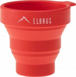 Elbrus POJEMNIK FOLDCUP 130ML RED ONE SIZE 2