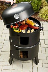 Garden King Multi Grill z wędzarnią węglowy 40 cm x 40 cm 3