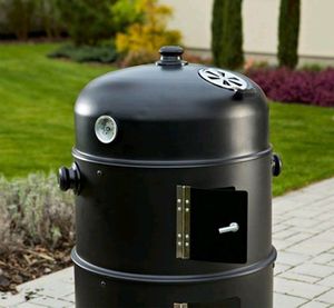 Garden King Multi Grill z wędzarnią węglowy 40 cm x 40 cm 4