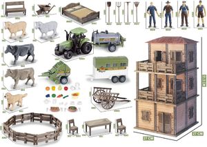 Kids World Farma ze zwierzętami 311 elem. 3