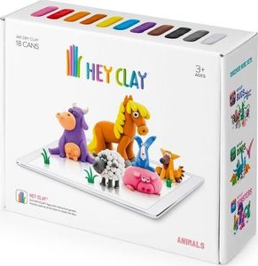 Tm Toys Hey Clay Masa plastyczna Zwierzęta HCL SE002PCS 1