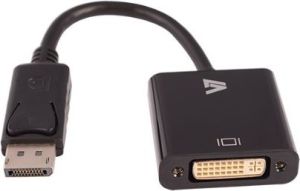 Adapter AV V7 DisplayPort - DVI-I czarny (CBLDPDVI-1E) 1