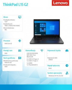 Laptop Lenovo ThinkPad L15 Gen 2 (20X3005HPB) 11