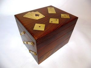 Giftdeco Zestaw gier COMBO - domino, karty, kości 12