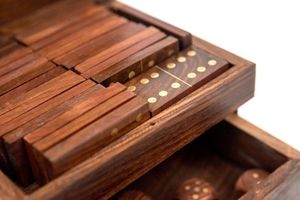 Giftdeco Zestaw gier COMBO - domino, karty, kości 5