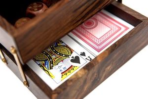 Giftdeco Zestaw gier COMBO - domino, karty, kości 7