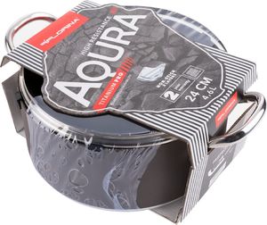 Florina Garnek z pokrywką na indukcję Florina Aqura 4,6 l 24 cm 3