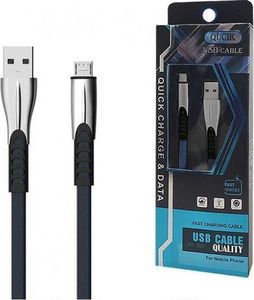 Kabel USB Somostel USB-A - microUSB 1 m Granatowy (BW02 MICRO NIEB) 2