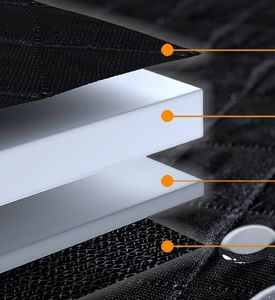 Mersjo Pokrowiec do samochodu dla psa 8