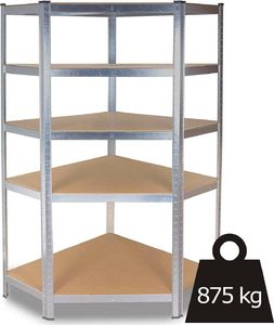 Severno Regał magazynowy garażowy narożny galwanizowany CS9040G 3