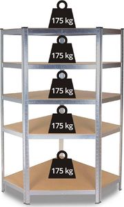 Severno Regał magazynowy garażowy narożny galwanizowany CS9040G 5