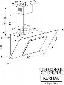 Okap Kernau KCH 6590.1 B Colorful 5