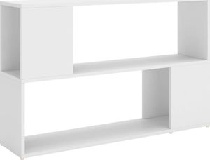 vidaXL Regał na książki, biały, 100x24x63 cm, płyta wiórowa 2